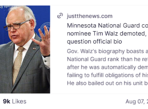 Tim Walz is an extremist.