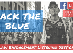 I'm stepping up to Back the Blue because Ron Kind won't