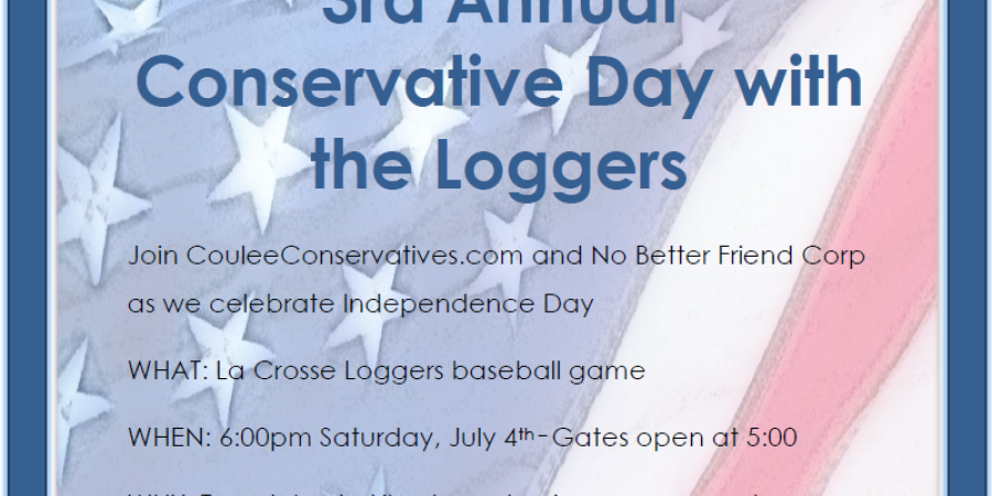 CONFIRMED! - 3rd Annual Conservative Day with the Loggers