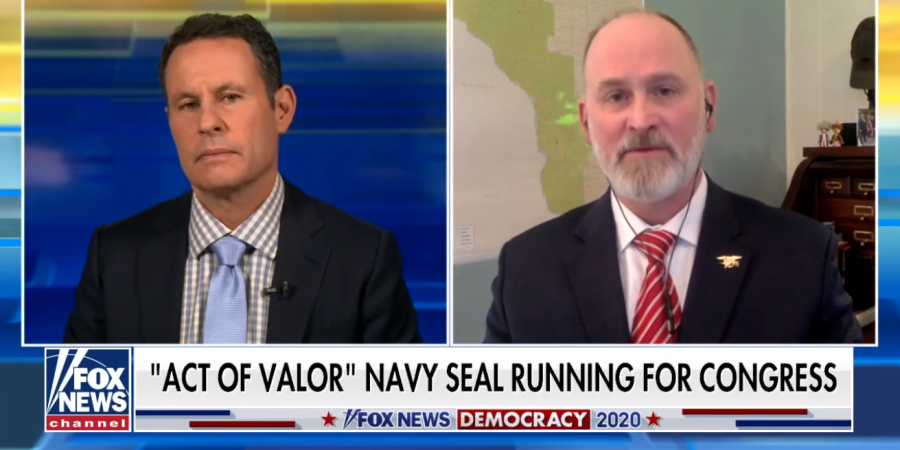 With Brian Kilmeade on Fox and Friends